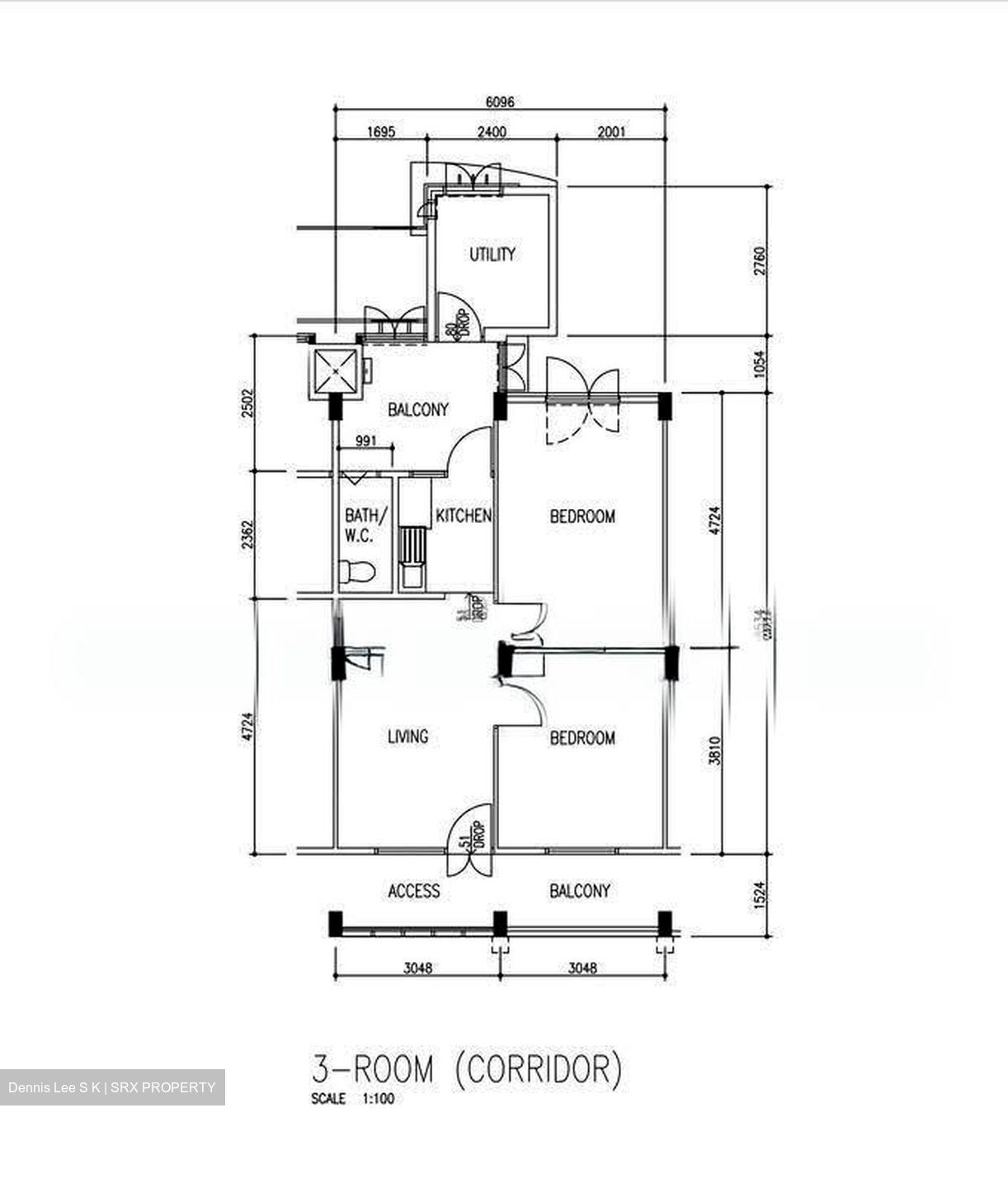 Blk 36 Beo Crescent (Bukit Merah), HDB 3 Rooms #631053791